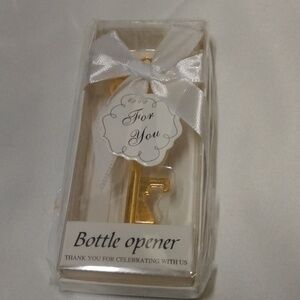 Celebration Gold Bottle Opener-New!
